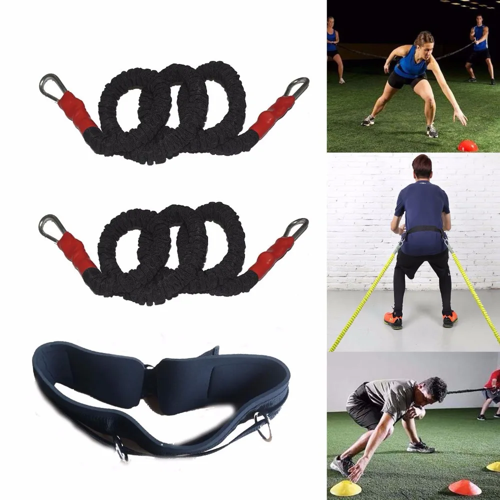Waist Resistance Bands Jump Leg Strength Agility Training Strap Fitness