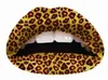 Customized sexy lipstick tattoo sticker set