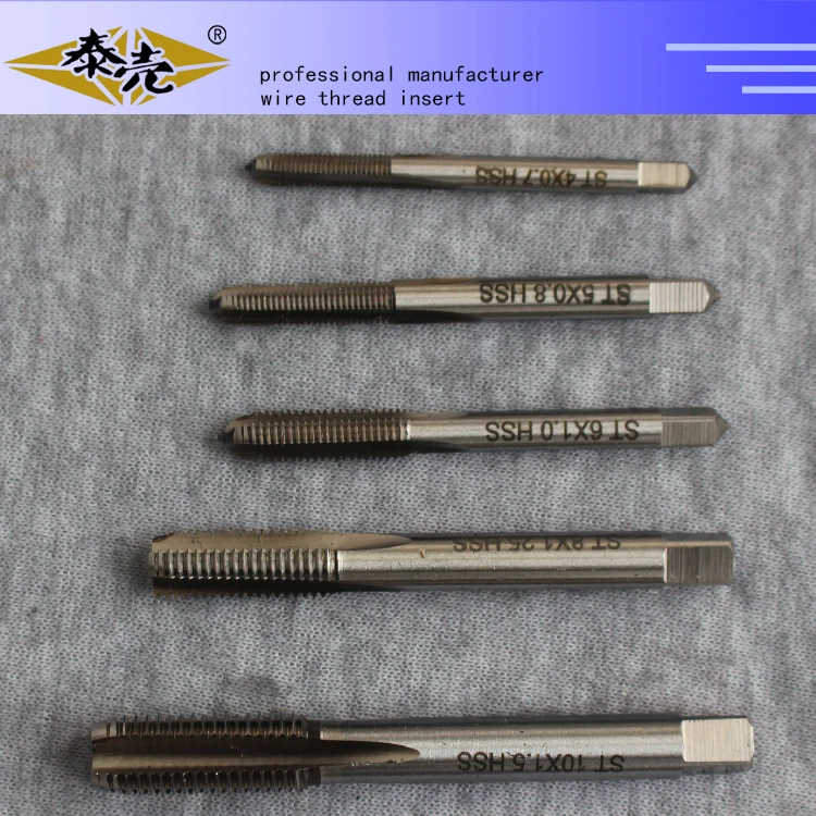 
Hot direct sales hss spiral point tap screw taps Straight Fluted Taps 