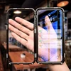 Magnetic Back Glass Case On The For Huawei P20 Pro Mate 20 Lite Phone Cover For Huawei P20 Mate 20 Shockproof Bumper Case