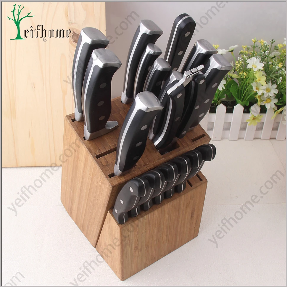 China suppliers sample design stainless steel kitchen knives set