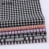high quality Hot sale woven yarn dyed plaid check shirt fabric