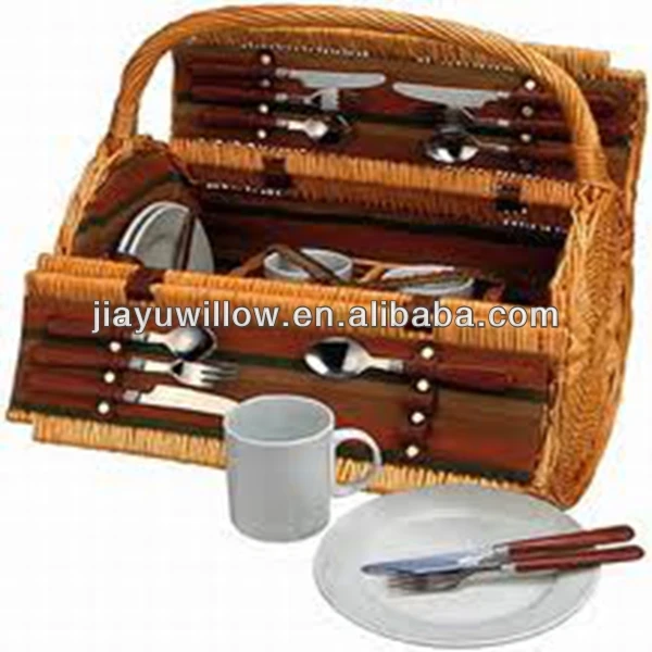 Wholesale Picnic Baskets Picnic Basket For 2 Persons Wicker Picnic
