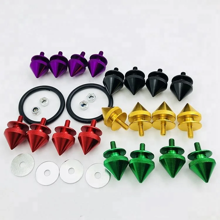 Spike Jdm Style Car Bumpers Trunk Fender Hatch Lids Quick Release