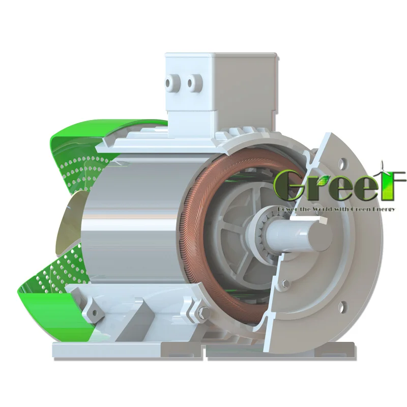 0.5kw 5000kw Low Rpm Three Phase Ac Permanent Alternator Buy