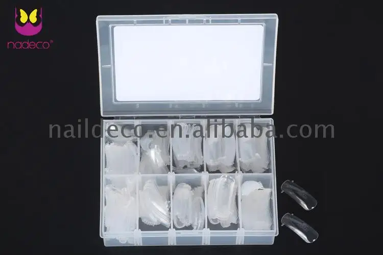 nail forms fashion design dual form nail system for builder gel