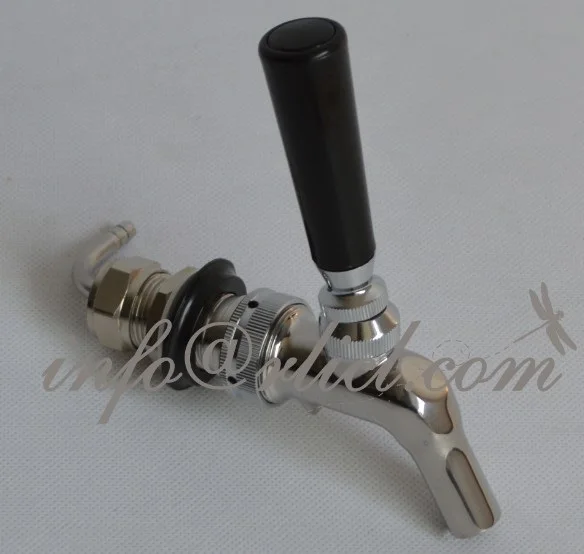 Homebrew Beer Tap Polished Chrome Draft Beer Faucet Kegerator Ball Lock