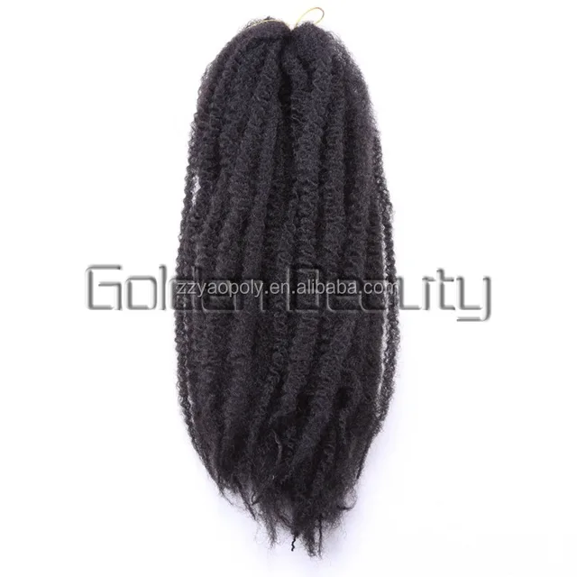 20inch Burgundy Toyokalon Synthetic Marley Braid Afro Curl Marley