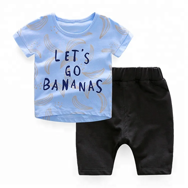 

Casual Wear Outfits Kids Summer Clothing Sets, Optional