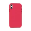Stylish Solid Color Shock Absorbing Liquid Silicone Cell Phone Casing for Meizu 16Xs 16s Note 9 C9 Pro Zero 8 X8 V8 16X 16 Plus