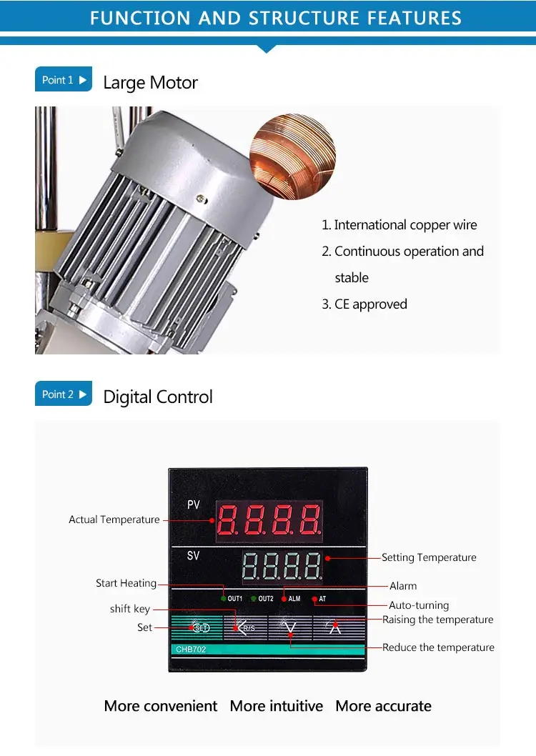 20l Re2002 Rotory Evaporator With Rotary Evaporator Condenser And