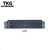 TKG Sound system for stage performance DJ karaoke 231 Dual Channel 31 Band Graphic equalizer audio