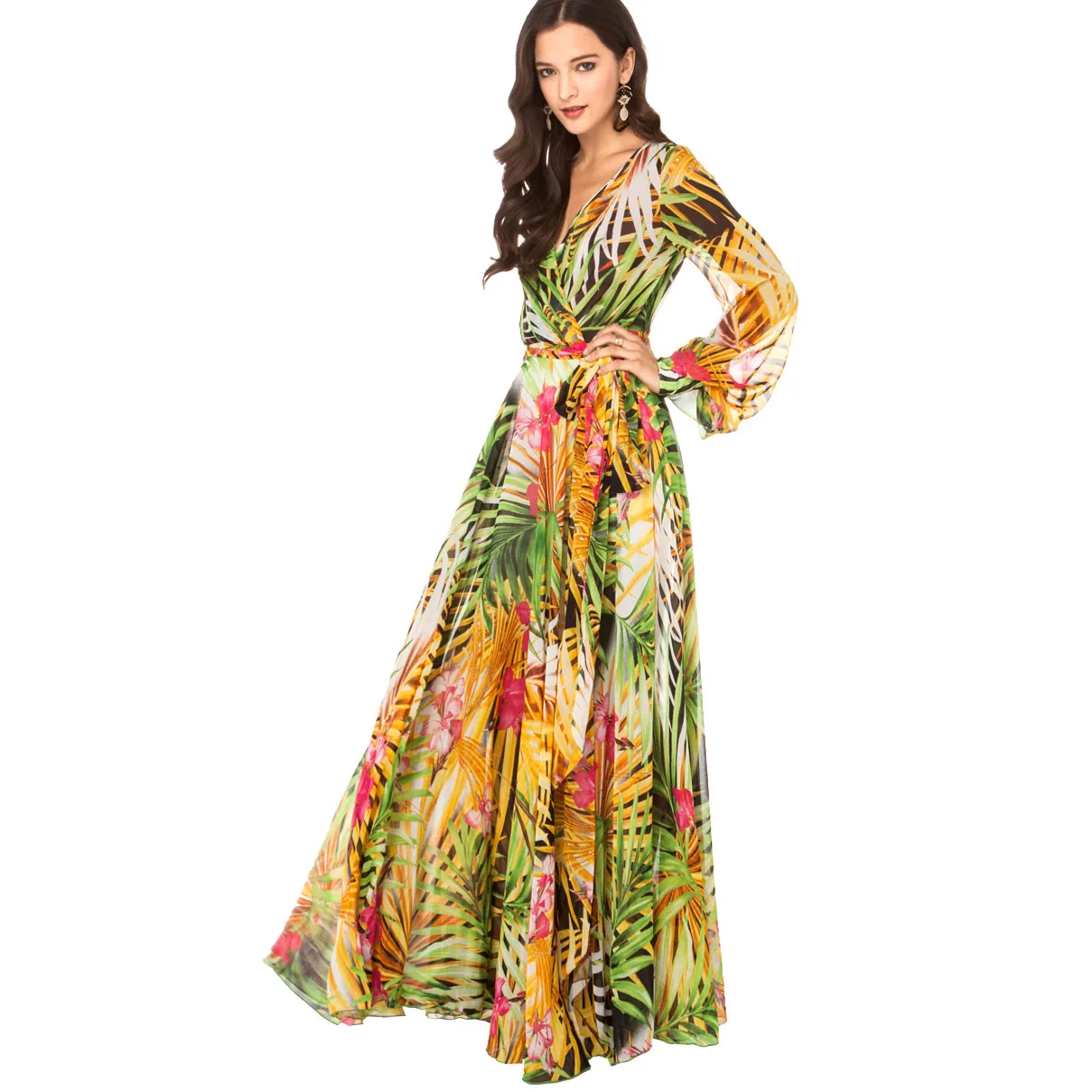 Flowy Hawaiian Dresses Clearance, 53 