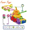 61pcs Rainbow Twist Rod educational toys for Children creative DIY