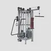Hot Sale 4 Station Multi Gym Trainer/Commercial Fitness Equipment lat pull down/low row