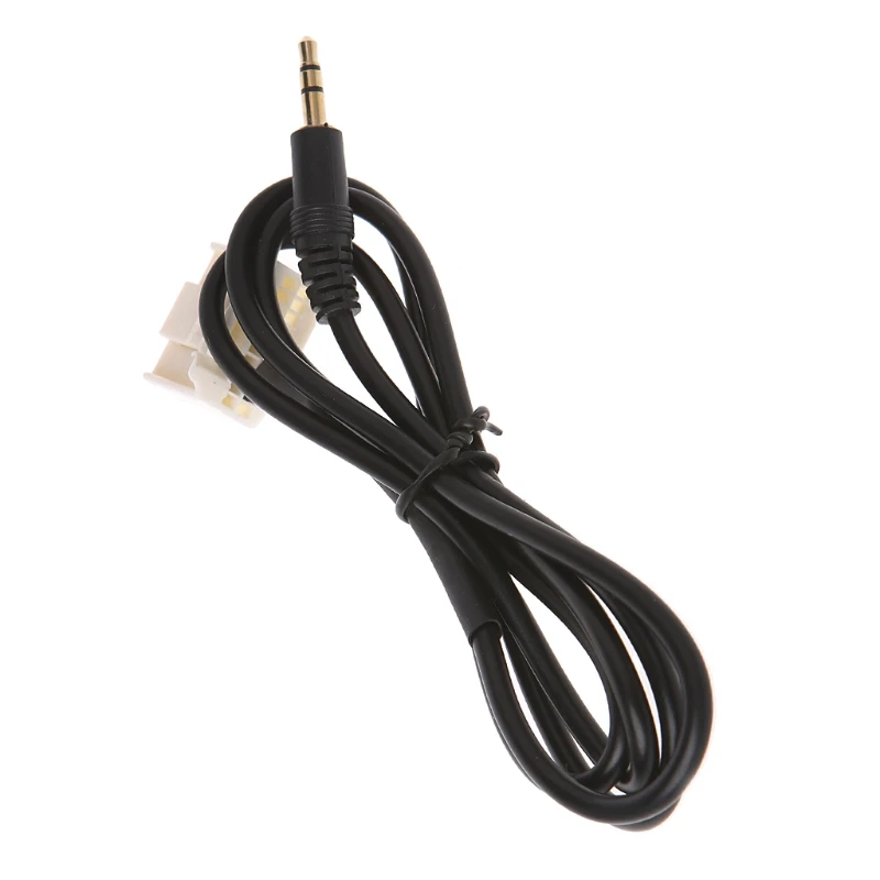 

Free SHIPPING 3.5MM AUX IN Input Audio Radio Male Interface Adapter Cable for MP3 for Toyota Camry RAV4 Corolla Highlander Yaris