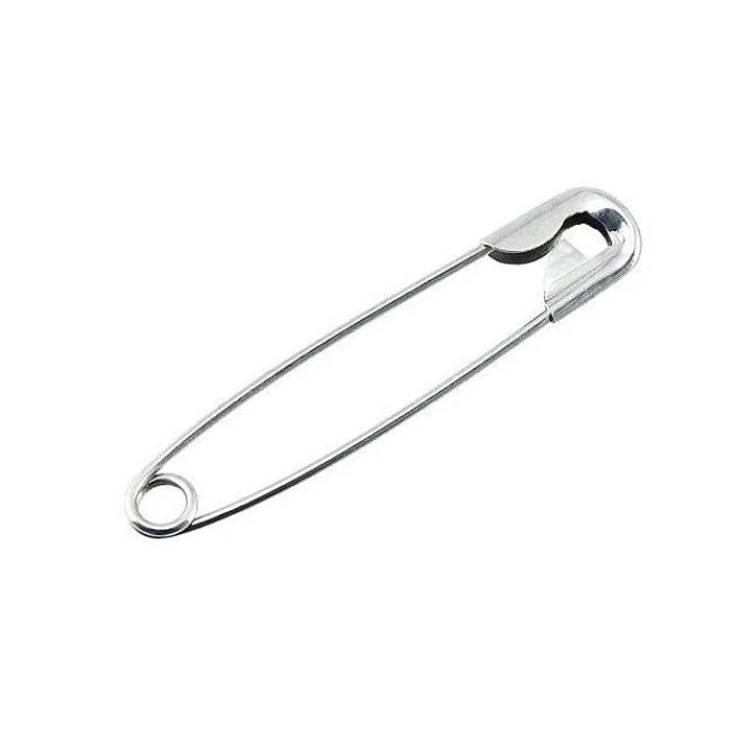 Fine Appearance Silver Stainless Steel Fashion Coinless Safety Pins