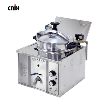 Cnix Counter Top Pressure Deep Fryers Mdxz 16 Electric Pressure