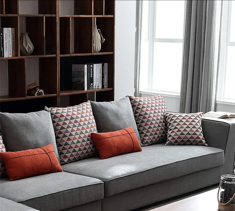 Zeitgenössische Sofa Garnitur Möbel Home Wohnzimmer Stoff Schnitts Ofa