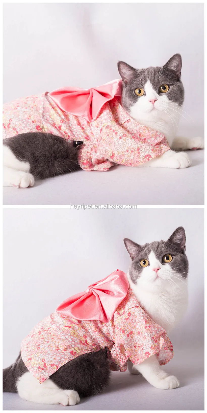 Clothes Factory Wholesale Japanese Kimono Pet Dog Clothes Spring Summer