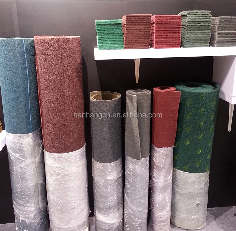 Abrasive Scouring Pads - Efficient Metal & Wood Cleaning