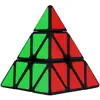 2019 Children's Intelligence Toys Pyramid Triangular Speed Cube, Black