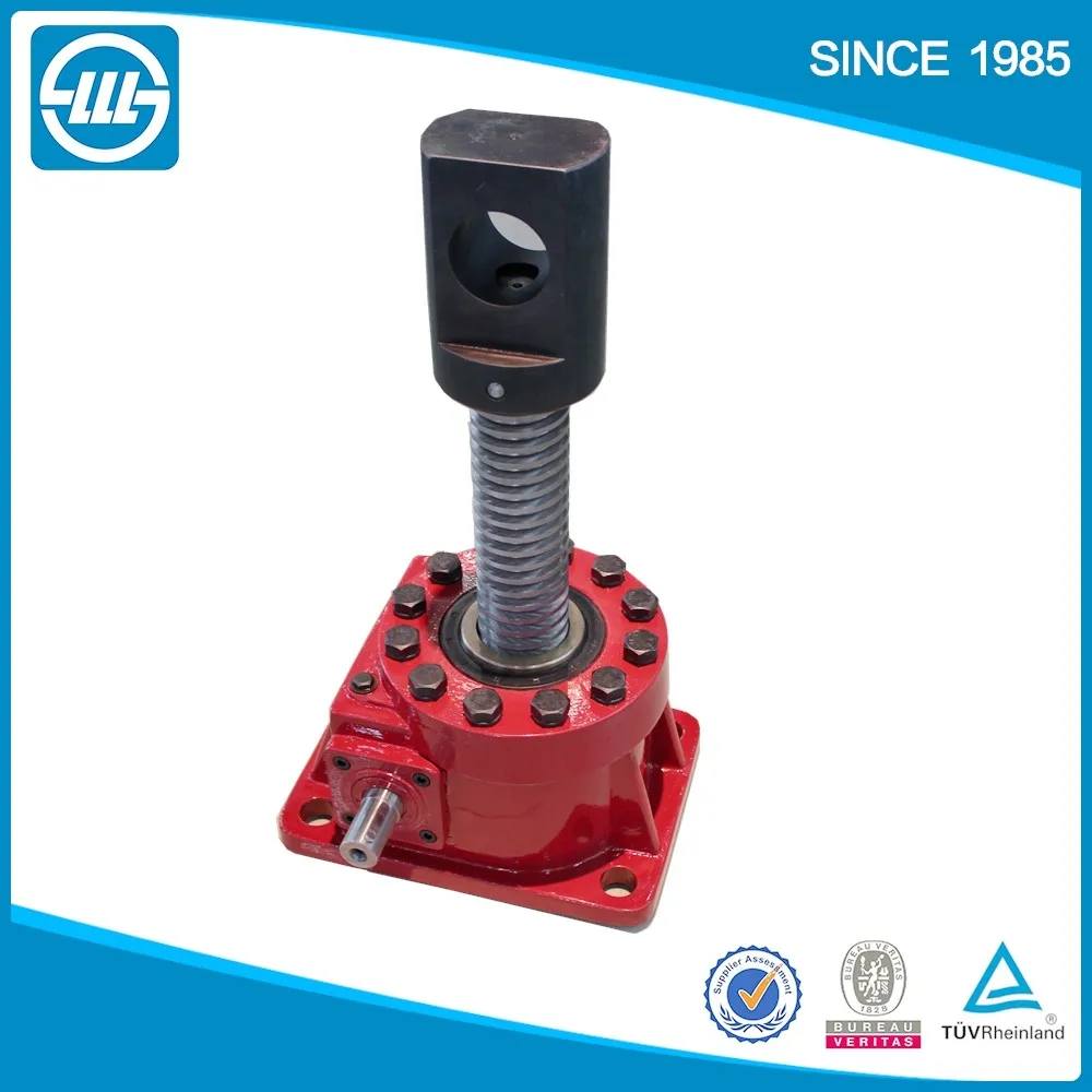 Swl Worm Gear Mechanical Screw Jack Lifter Bevel Gear Screw Jack