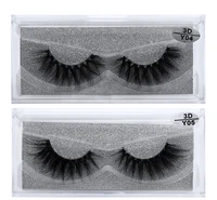 

Custom Label 3D Mink False Eyelashes 100% Handmade Hair Strip Lash Fake Eyelashes Makeup Cosmetics