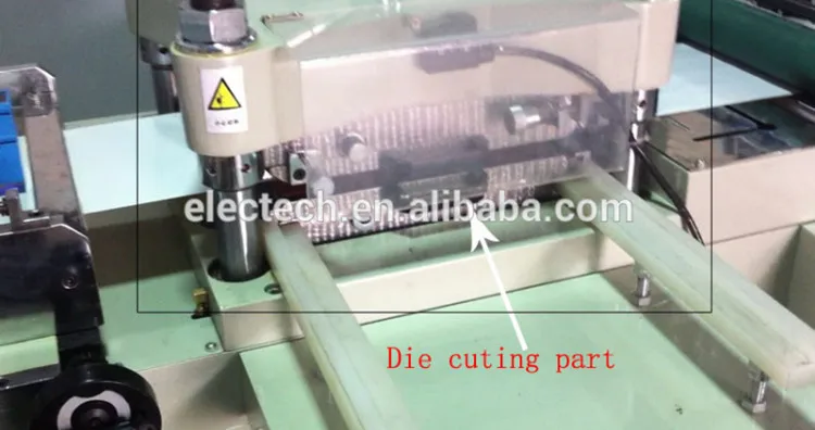 Flatbed Roll to Roll Label Automatic Die Cutting Machine