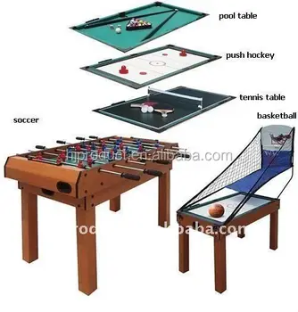 Table De Jeu Multi Professionnelle 5 En 1 Avec Basket Ball Buy