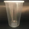 nice quality 1500ml plastic PP big disposable cup with lid