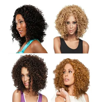 perruque africaine courte