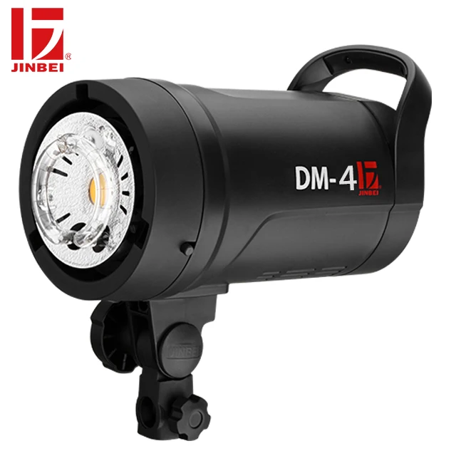 

JINBEI DM-4 400W Portable Photographic Studio Flash (16 Channels * 10 Groups) Universal Photography Studio Flash for Portrait