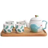 ceramic tea set Tea Set - BPA Free, Phthalates Free Play Toys for Gross Motor, Fine Skills Development. Kitchen Toys
