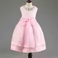 2016 New Girls Dress High Grade Birthday Baby Girl Dresses Kids Children Summer Clothes Sleeveless Lace