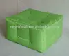 nylon bean bag green sofa ottomans,cube bean bag (NW1298)