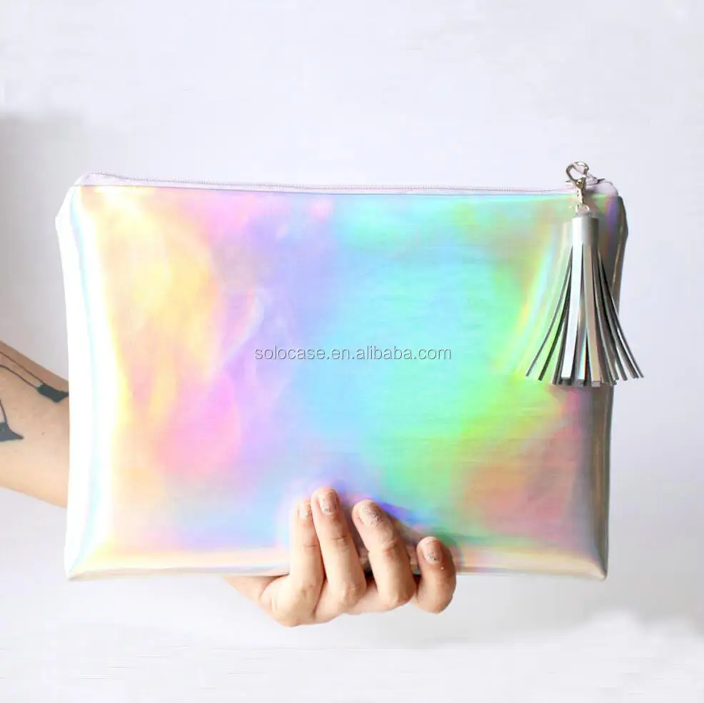 Rainbow Pouch Holographic Bag