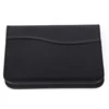 Custom Logo Embossed A5 Leather Compendium Pu Portfolio File Folder