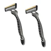 Stainless Steel Men's Shaving Three edge Razor Blades/ Wholesale Sharp Safety Razor