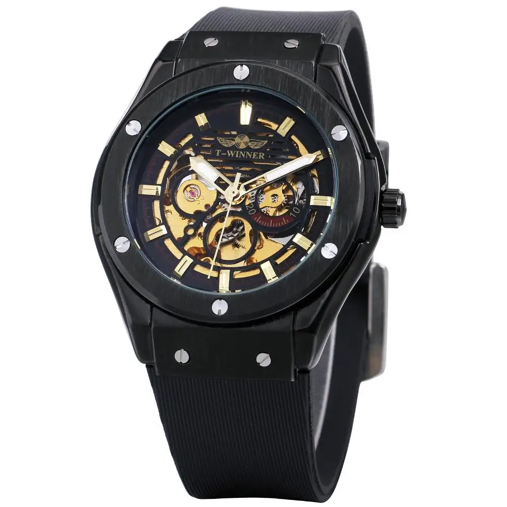 389 skeleton watch winner luxury mens classic m