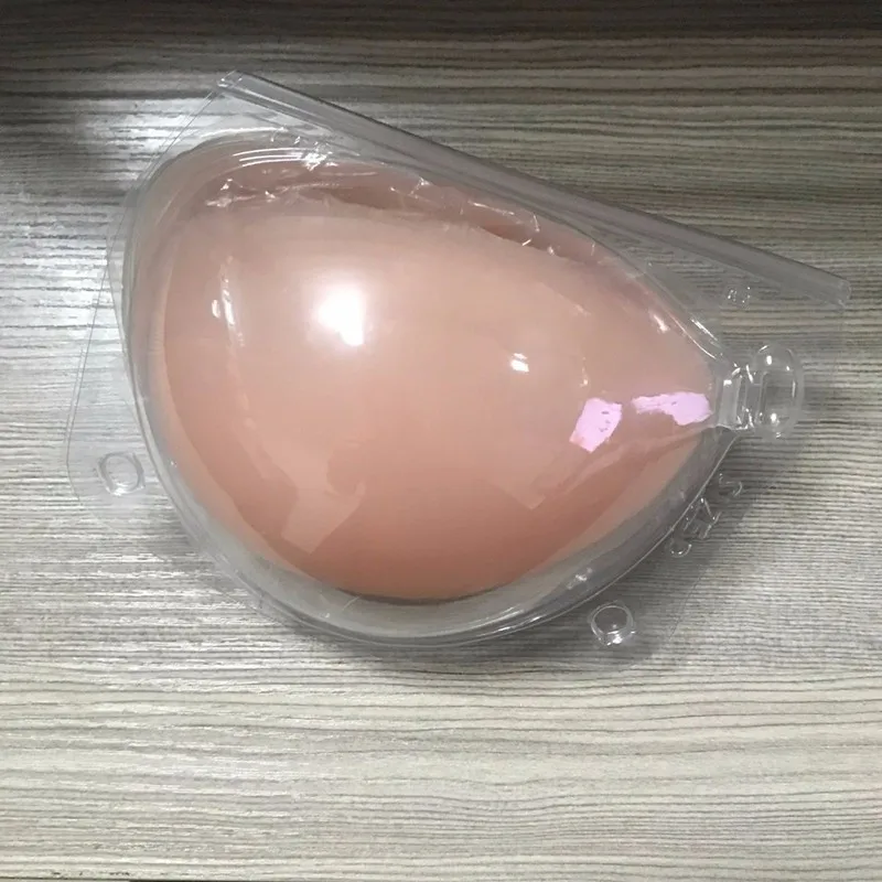 One Piece Sexy Silicone Free Bra Adhesive Super Push Up Invisible
