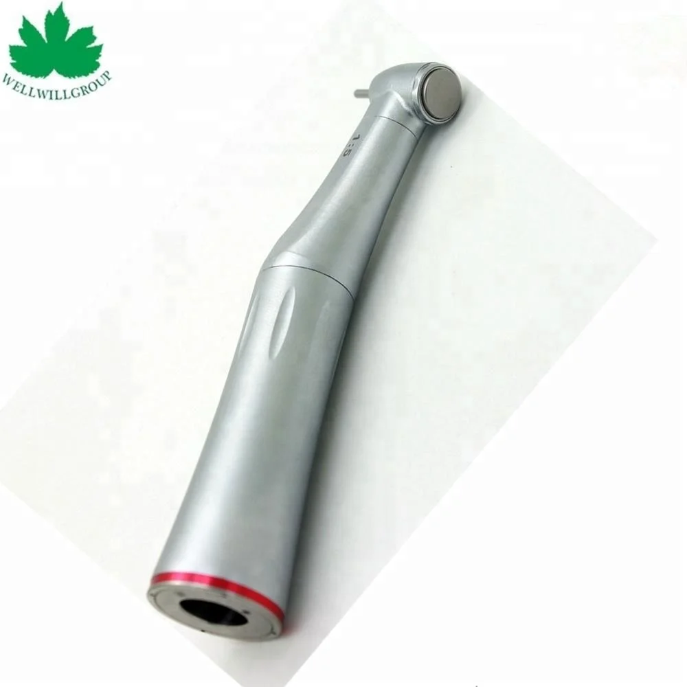
Red Ring 1:5 Contra Angle LED Speed Increasing inner channel dental contra angle handpiece 