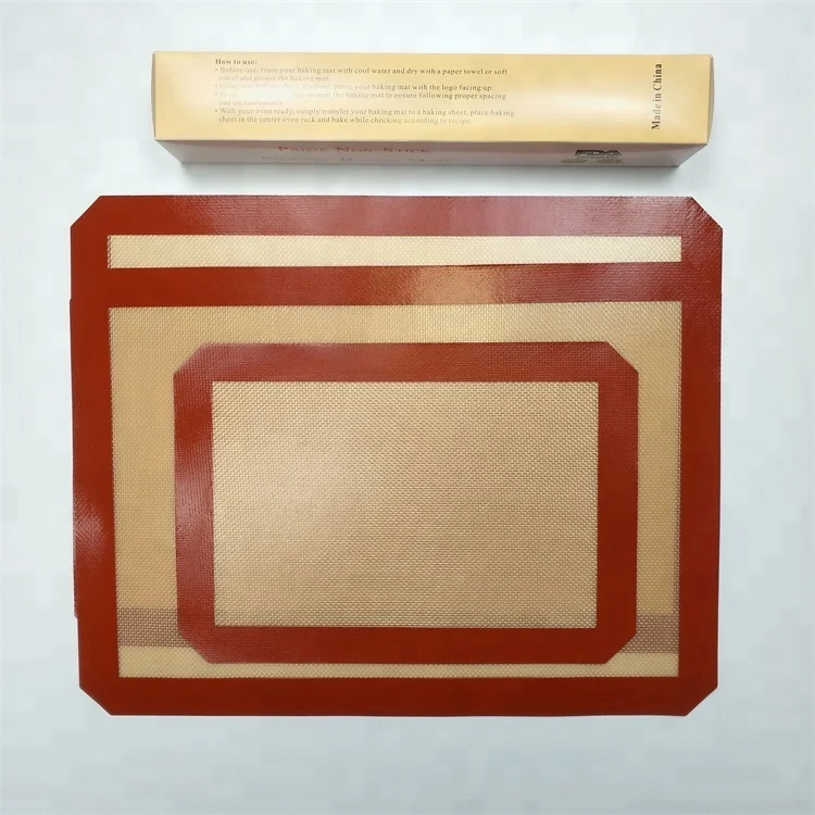

hot sale non-stick silicone baking mat set for baking any food