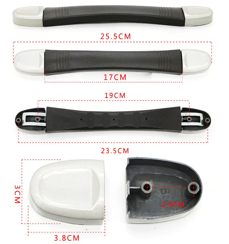 Luggage Replacement Handle Fix Holders Suitcase Box Repair Accessories