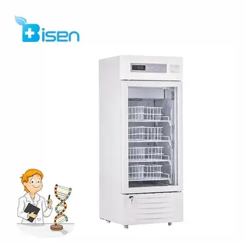 Side Double Door Freezer Laboratory Blood Bank Storage Cheap