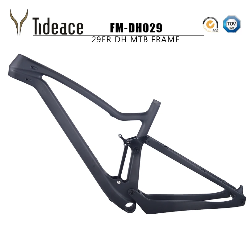 

T1000 29er full suspension carbon frame 29 inches carbon mountain bike frame, Chinese mtb full suspension carbon frame 29er, N/a