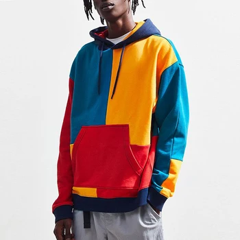 colorblocked hoodie