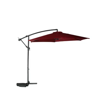 Wholesale Best Price Steel Pole Red Big Size Patio Banana Hanging Outdoor Garden Umbrella Square Buy Big Size Hanging Umbrella Patio Banana Hanging Umbrella Outdoor Umbrella Square Product On Alibaba Com