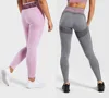 Women Seamless Leggings High Waist Yoga Pants Stretchy Gym Tights Women Back " FITNESS" Letter Fitness Yoga Pants