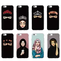 

Muslimah Niqab Floral Girl Soft Phone Case Fundas For IPhone 11 Pro Max 5 5S 5SE 6 6s 7 7Plus 8 8Plus X XS Max